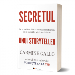 Secretul unui storyteller carte tiparita - autor Carmine Gallo 