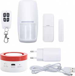 Sistem de alarma wireless PNI Safe House PG600 sistem inteligent de securitate pentru casa conectare wireless alarma antiefractie alarma 