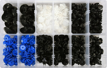 Set clipsuri cleme auto de plastic opel 300 piese 