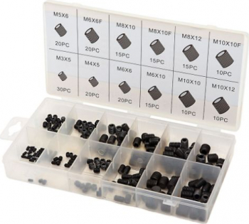 Set stifturi filetante imbus 200 buc 