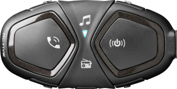 Sistem de comunicare moto Interphone Active Single Pack FM Conferinta de pana la 4 rideri simultan distanta 1Km