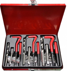 Trusa reparat filete m6 m8 m10 Rosu 