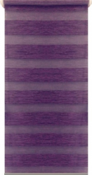 Jaluzea rulou Deko Design model Zebra Day and Night Luxury material textil 98x180 cm zw18 violet indigo 