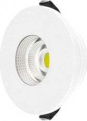 Spot LED Rotund 3W Lumina Calda 