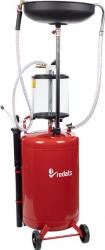 Recuperator ulei 80l pneumatic/aspiratie 