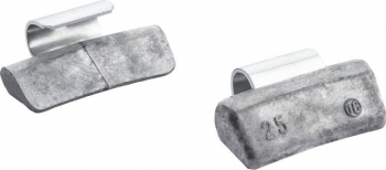 Set contra-greutati pentru jante aliaj 25 grame 100 piese 