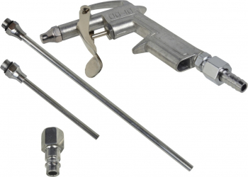 Set pistol de suflat aer 5 piese 