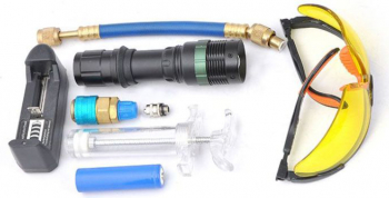 Trusa uv detectare pierderi freon clima aer conditionat 7 piese 