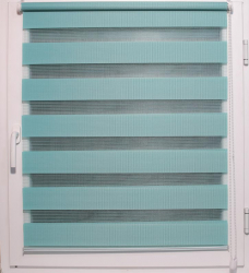 Rolete textile ZEBRA Day and Night Clasic 17 verde 50x220 cm 