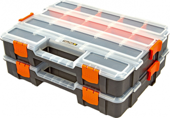 Set truse plastic TACTIX Organizatoare 355 x 290 x 67 mm 2 piese 