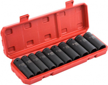 Set tubulare de impact REDATS 10 piese 1/2 13 - 26 mm 