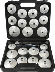 Trusa chei capace pentru filtru ulei aluminiu 23 piese 