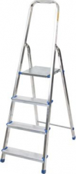 Scara aluminiu pliabila 4 trepte 3 trepte + platforma fabricata in UE 