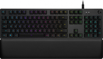 Tastatura Gaming Mecanica Logitech G513 Carbon RGB GX Brown Switch, USB (Negru) 920-009330