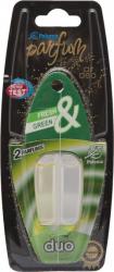 Odorizant lichid auto Paloma Parfum DUO Fresh/Green 1 bucata 