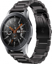 Curea Metalica Premium MTP Quick Release 22mm Black pentru Samsung Galaxy Watch 46 