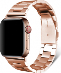 Curea Metalica Premium MTP Quick Release 38 mm Gold pentru Apple Watch 