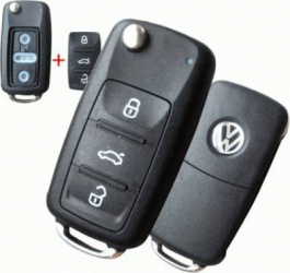 Carcasa cheie VW Golf 6 3 butoane Motor Starter