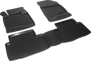 Covorase cauciuc stil tavita BMW X6 F16 2014 - 2018 