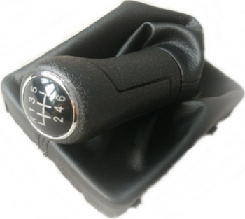 Maner/Nuca schimbator 6 viteze negru + manson schimbator compatibil Audi A6L 2005-2011 Motor Starter 