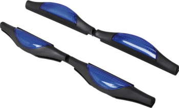 Set 2 buc aparatori usi auto Automax albastru cu prindere prin glisare 