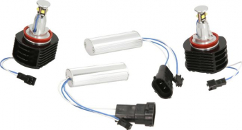 Set Led marker BMW H8 80W Cree compataibil cu urmatoarele modele E60 / E82 / E90 / E92 / E93 / E84 / E70 / E71 / E89 