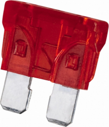 Siguranta 10A 19 x 13mm rosu