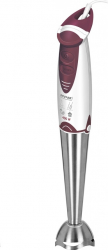 Blender de mana MPM MBL-16 400 W 1 Viteza Functie Turbo Alb-Visiniu 