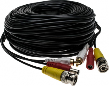 Cablu CCTV 40m semnal audio video + alimentare 40m BNC cable /w audio 