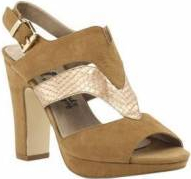 Sandale Piele Combinata 39 Gold