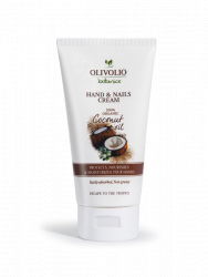 Crema pentru maini si unghii cu ulei de cocos 150 ml 