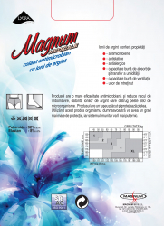 Dres dama antimicrobian cu ioni de argint Magnum 10 Den Marimea 5 Negru 