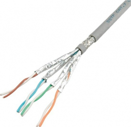 Cablu S-FTP (PiMF) Cat.7 solid AWG23 300m Roline 21.15.0004