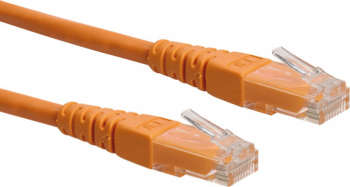 Cablu retea UTP Cat.6 orange 5m Roline 21.15.1567 