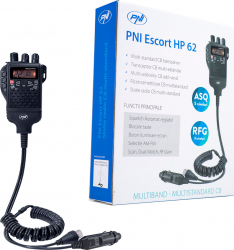 Statie radio CB portabila PNI Escort HP 62 4W AM-FM 12V Dual Watch