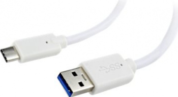 GEMBIRD CCP-USB3-AMCM-W-10 Gembird USB 3.0 AM to Type-C cable (AM/CM) 3m white 