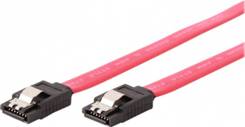 GEMBIRD CC-SATAM-DATA-0.3M Gembird Serial ATA III 30 cm Data Cable metal clips red cabluri componente