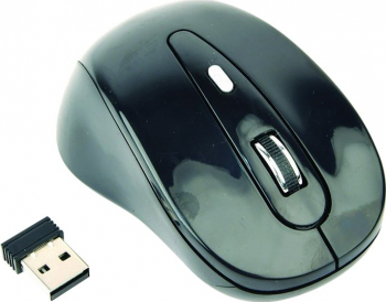GEMBIRD MUSW-6B-01 Gembird Wireless optical mouse MUSW-6B-01 1600 DPI nano USB black 