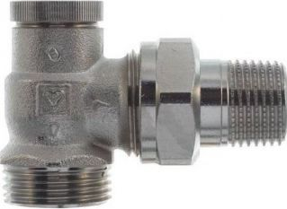 Robinet retur colt 1/2 cu racord G 3/4 Herz 