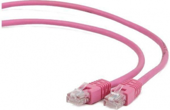 Cablu patchcord gembird RJ45 cat. 6 FTP 5m pink