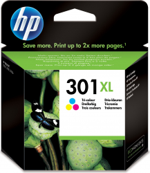 HP 301XL Original Cyan Magenta Galben 1 buc. 