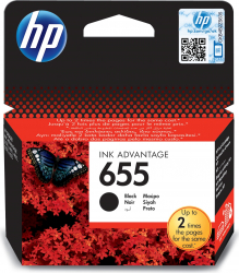 HP 655 Original Negru foto 1 buc. 