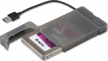 i-tec MYSAFEU313 carcasa disc memorie 2.5" Cutie protectie HDD/SSD Negru 