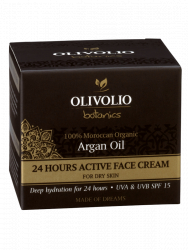 Crema de fata cu ulei de argan activa 24h 50ml