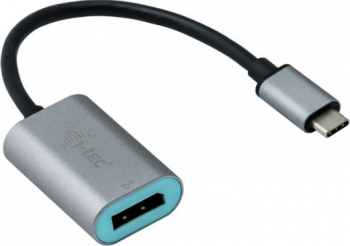 i-tec Metal C31METALDP60HZ cabluri prelungitoare cu mufe mama/tata USB-C 3.1 Display Port Gri Turcoaz 