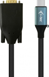i-tec C31CBLVGA60HZ cabluri prelungitoare cu mufe mama/tata VGA USB-C 3.1 Negru Albastru 