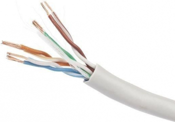 Cablu spiralat de instalare retea Gembird FTP cat 5e CCA 100 m gri