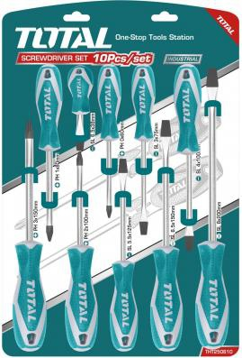 Set Surubelnite TOTAL CR-V 10buc INDUSTRIAL 