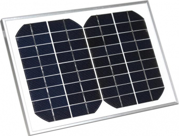 Panou solar 50W converteste lumina soarelui direct in energie electrica voltaj circuit deschis 10.8V tensiune de functionare optima 10.2V 