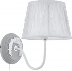 Aplica EGLO BRIDEKIRK 43237 E14 1X40W Patina gri alb 